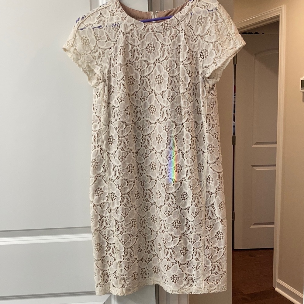 Beautiful cream lace dress